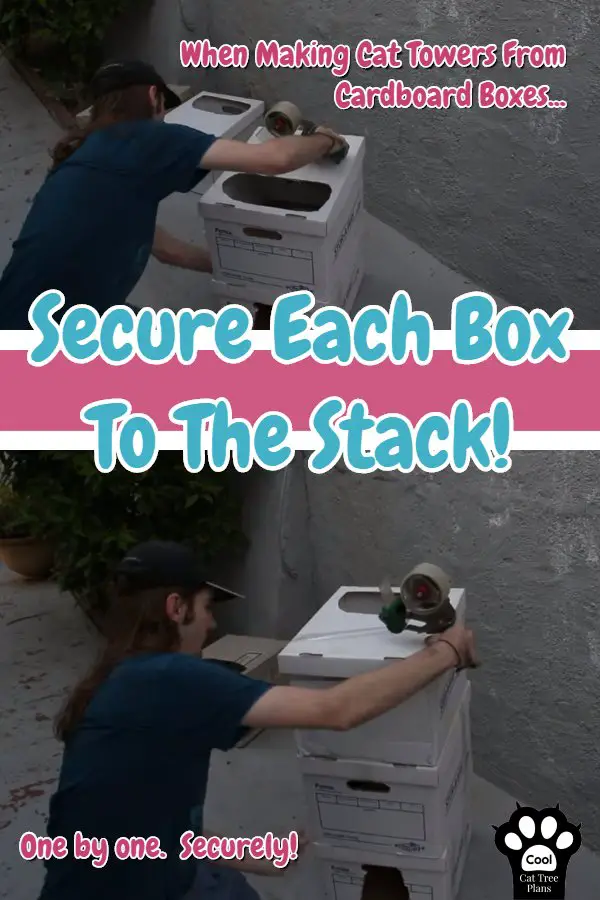 How To Make A Cat Tower Out Of Cardboard Boxes ~ Cat houses made out of cardboard. ~ How to build a cat tower easy, inexpensive and fast.