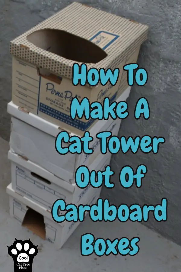 How To Make A Cat Tower Out Of Cardboard Boxes ~ Cat houses made out of cardboard. ~ How to build a cat tower easy, inexpensive and fast.