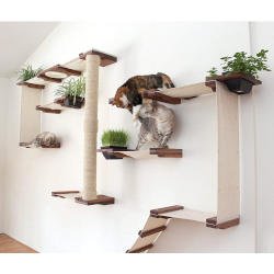 CatastrophiCreations shelving set with built in planters.